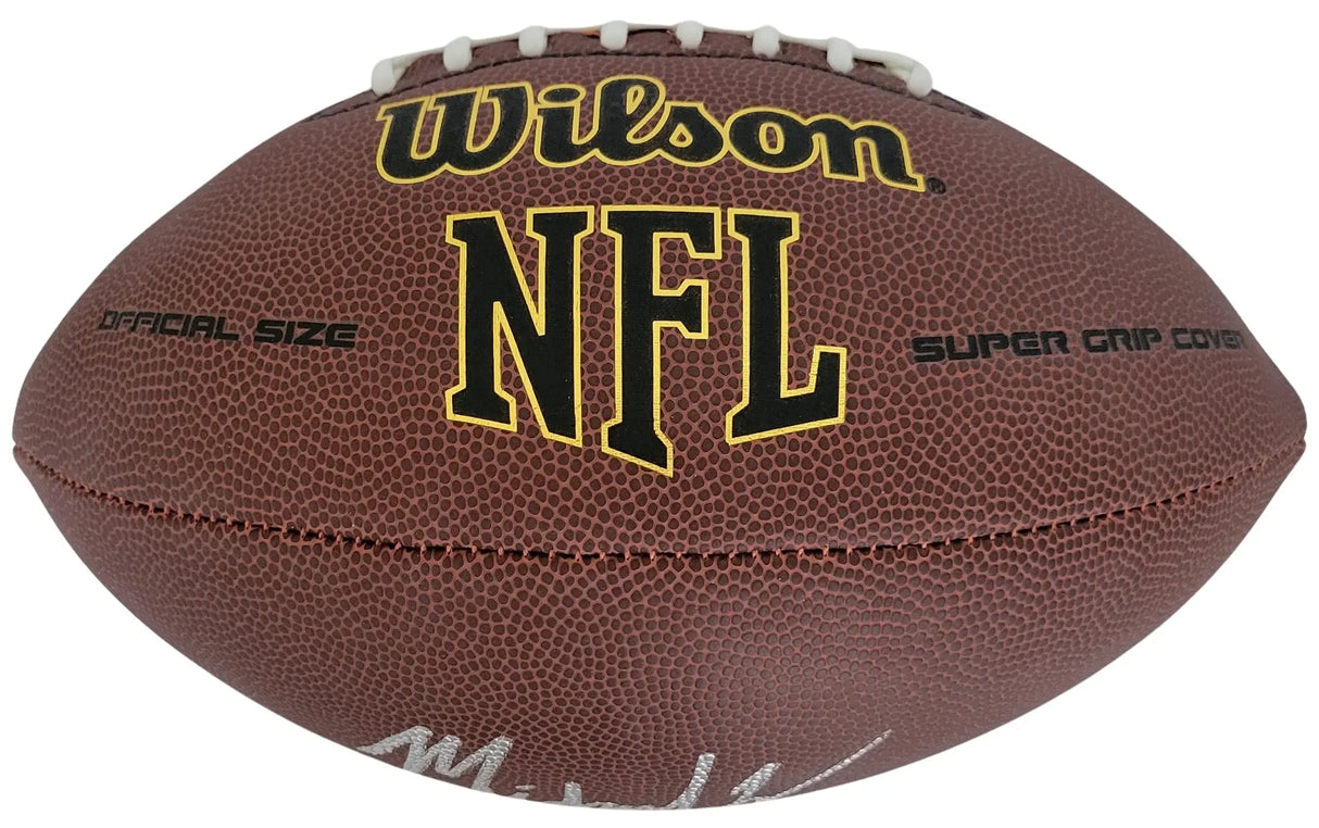 Michael Wilson Signed Football Proof COA Autographed Arizona Cardinals Stanford