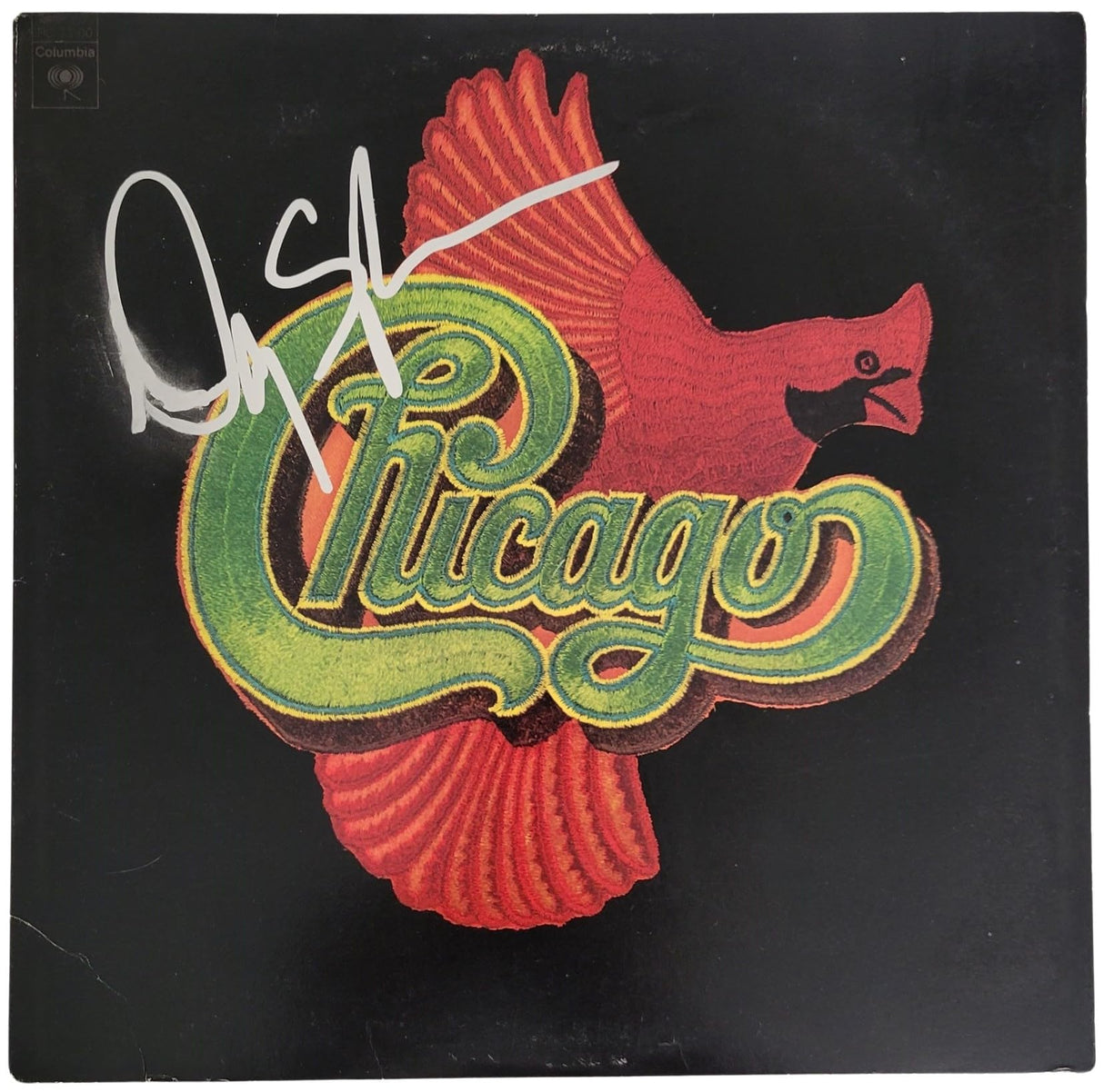 Danny Seraphine Signed Chicago VIII Album Vinyl Record COA Proof Autographed