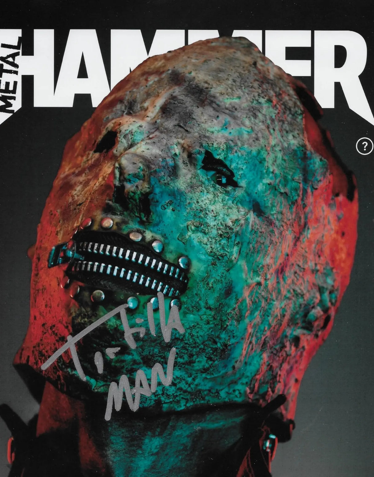 Tortilla Man Slipknot metal band signed 8X10 photo COA Proof autographed STAR