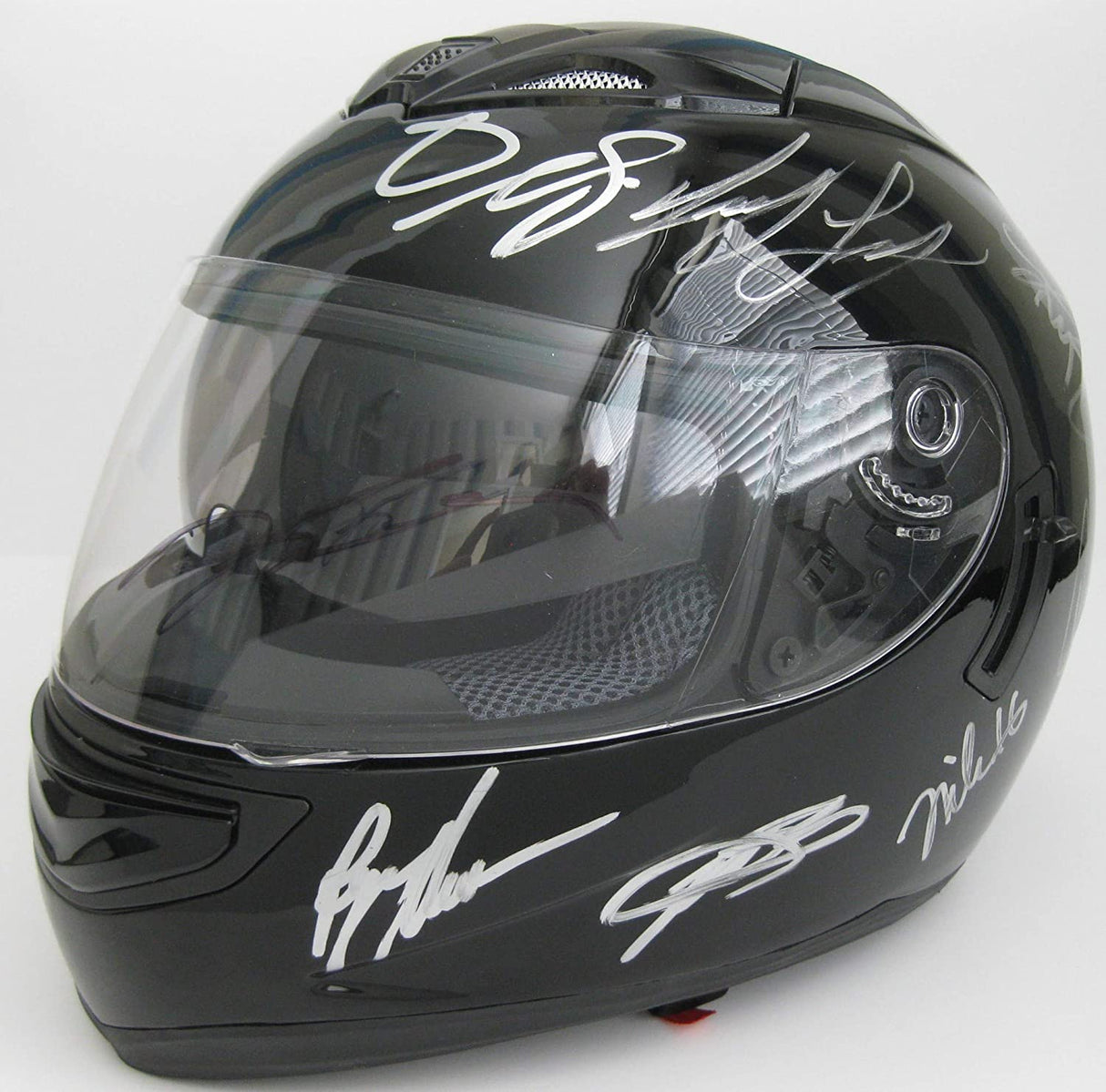 Nascar Drivers signed autographed full size helmet Gordon, Johnson + more proof