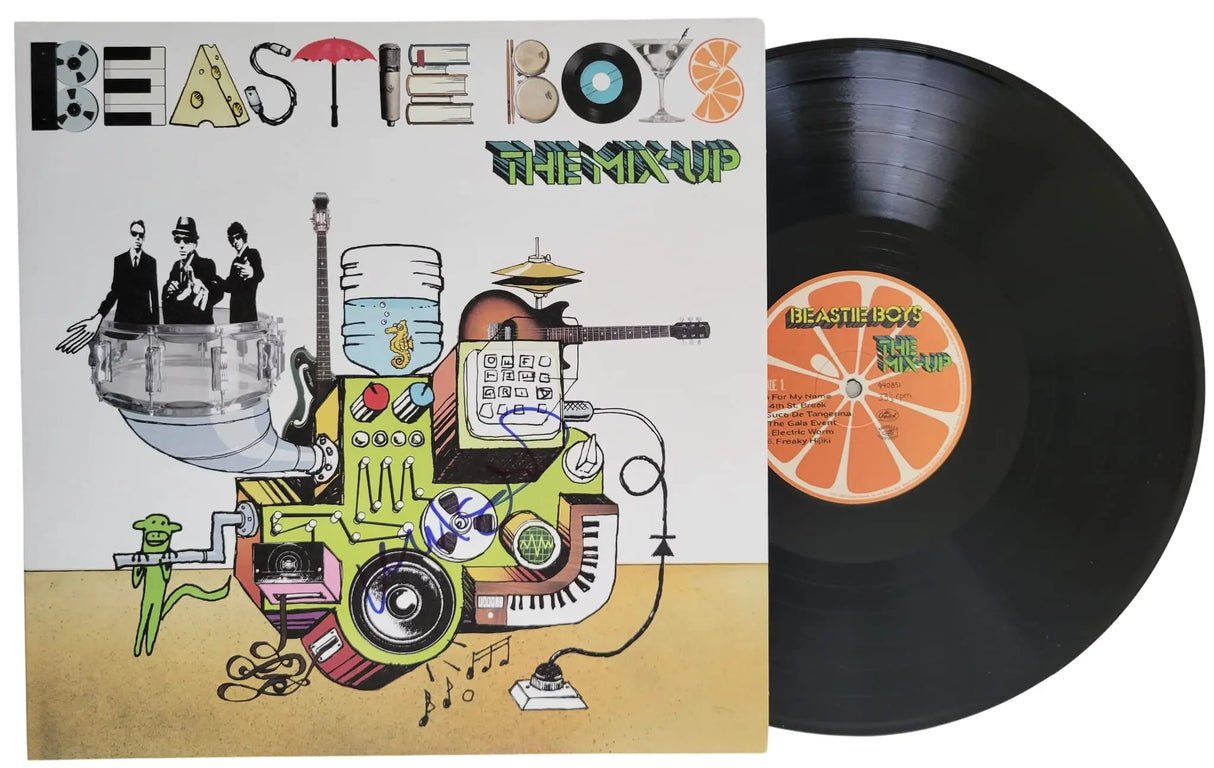 Mike Diamond signed Beastie Boys The Mix Up album vinyl Proof COA autographed STAR