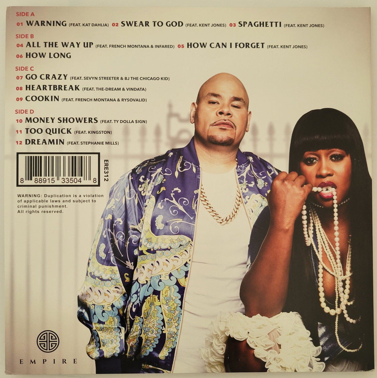 Fat Joe signed autographed Plata O Plomo album vinyl Record COA exact proof STAR