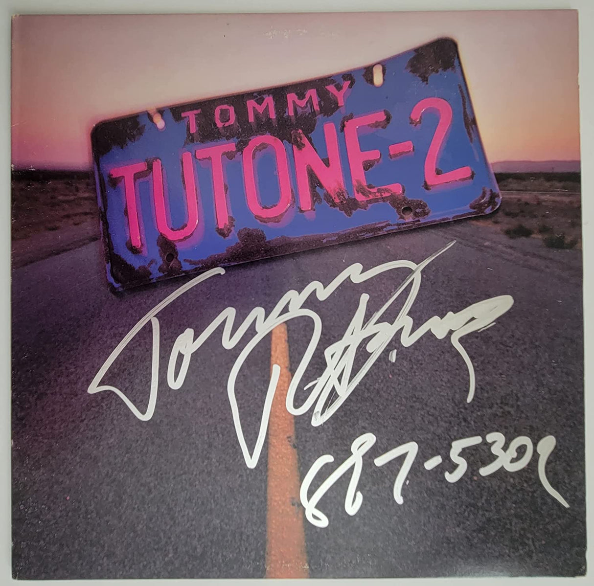 Tommy Heath signed autographed Tommy Tutone 2 album 867-5309 Jenny COA proof Star