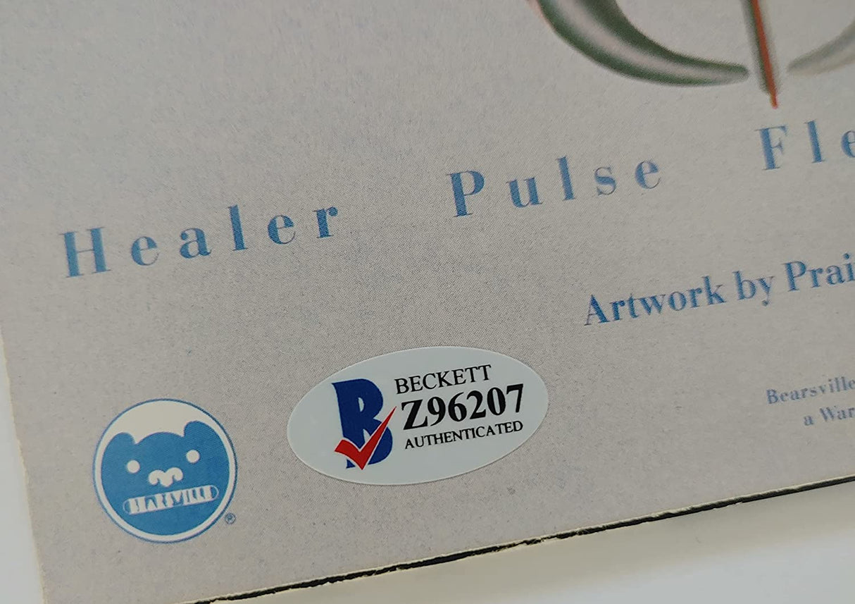 Todd Rundgren signed Healing Album vinyl record Proof Beckett COA STAR autographed