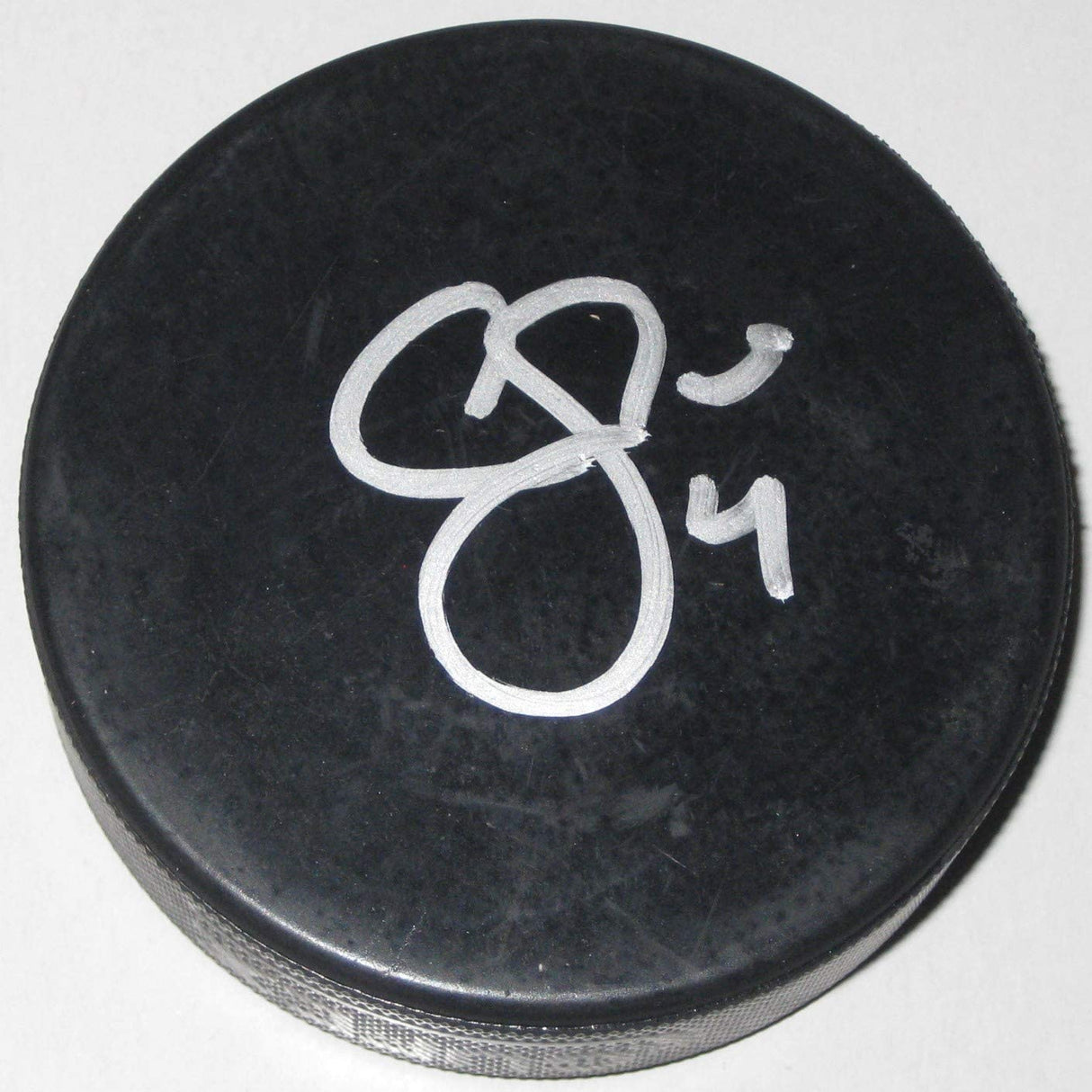 Cam Fowler Anaheim Ducks USA gold signed autographed Hockey Puck COA proof