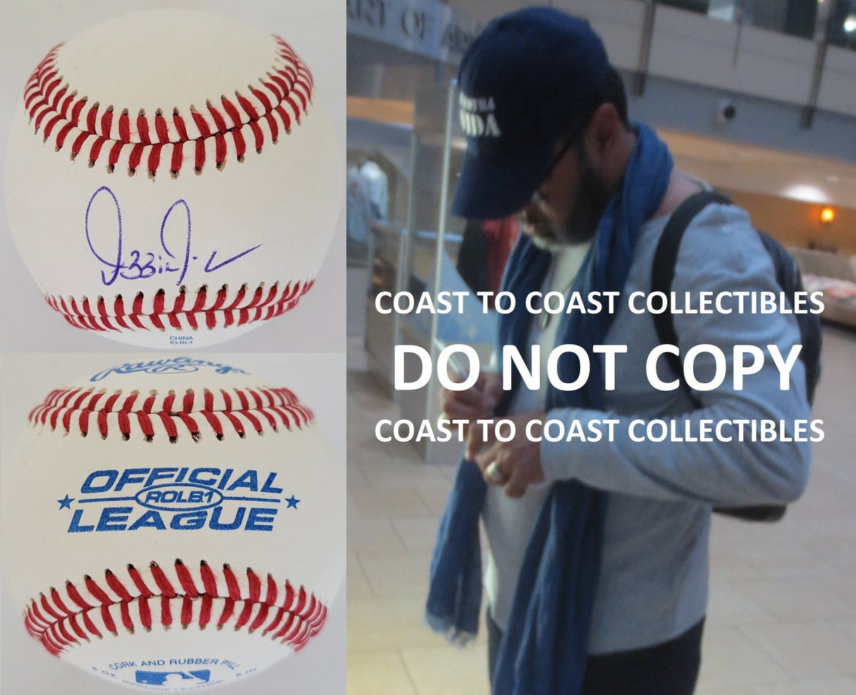 Ozzie Guillen Chicago White Sox Marlins signed autographed baseball COA proof