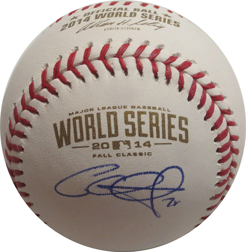 George Kontos San Francisco Giants signed World Series baseball COA exact proof