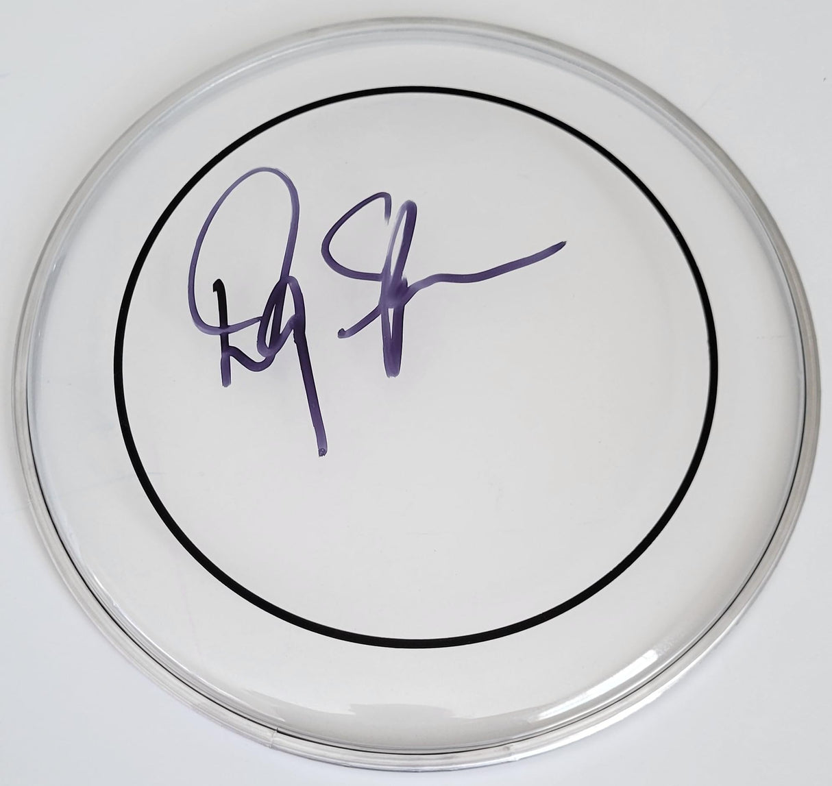 Danny Seraphine Chicago Drummer Signed Drumhead COA Exact Proof Autographed