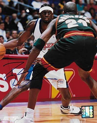 Darius Miles Los Angeles Clippers signed basketball 8x10 photo COA.