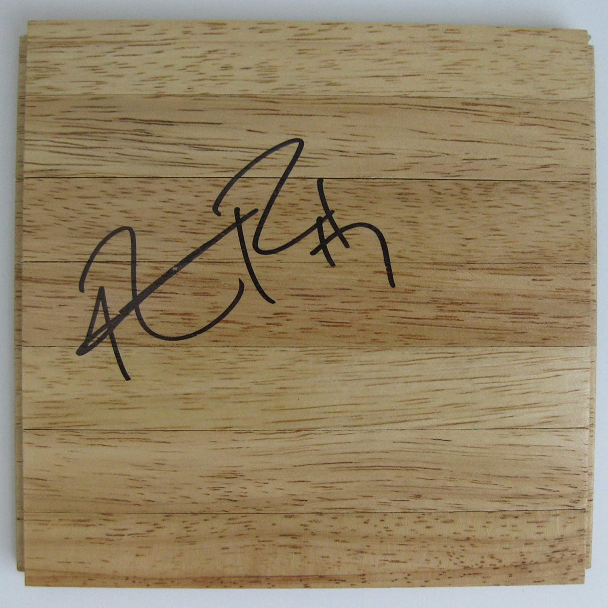 Ronnie Price Sacramento Kings Suns signed basketball floorboard COA