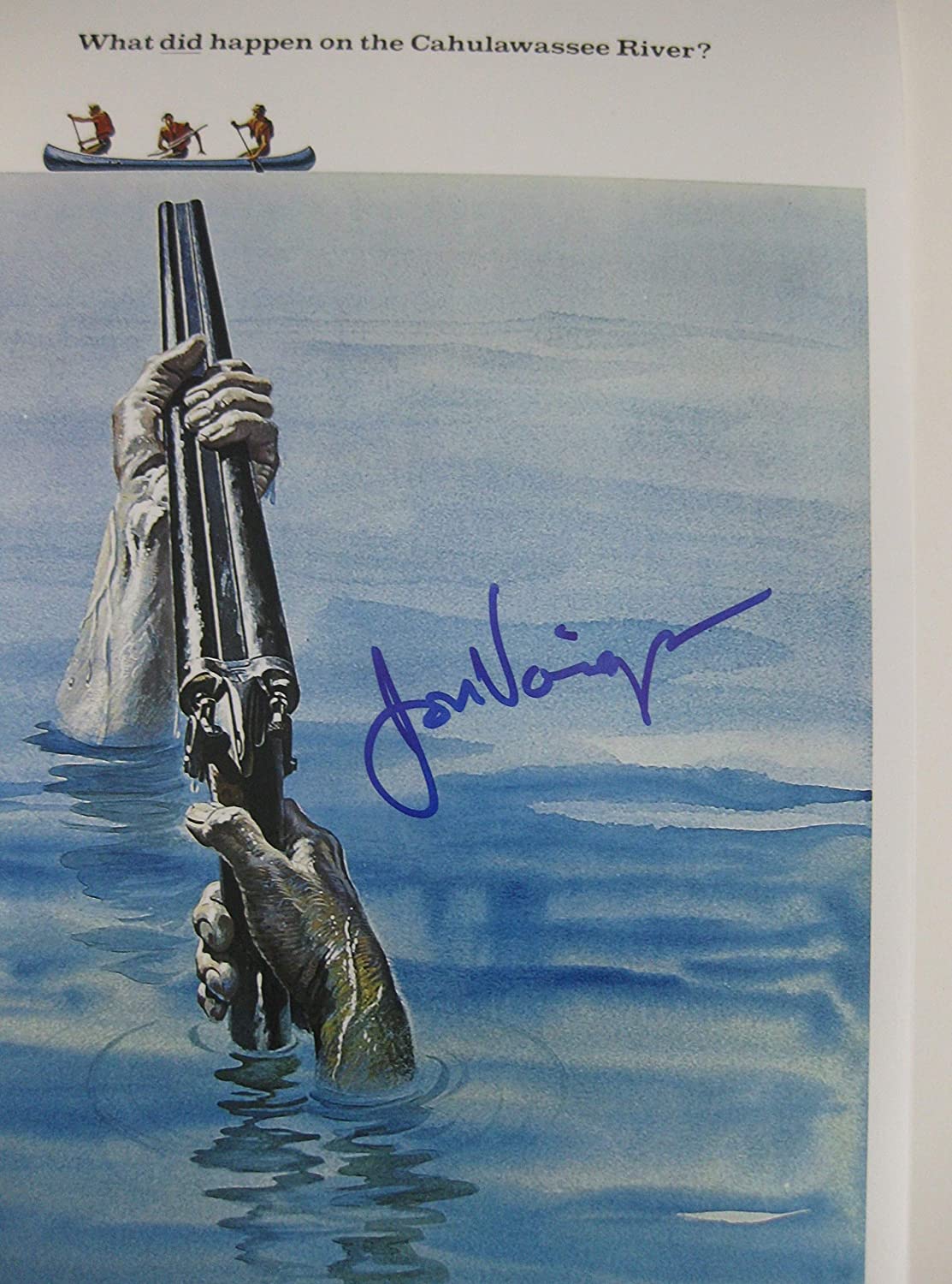 Jon Voight signed 12x18 Deliverance movie photo poster COA exact proof STAR