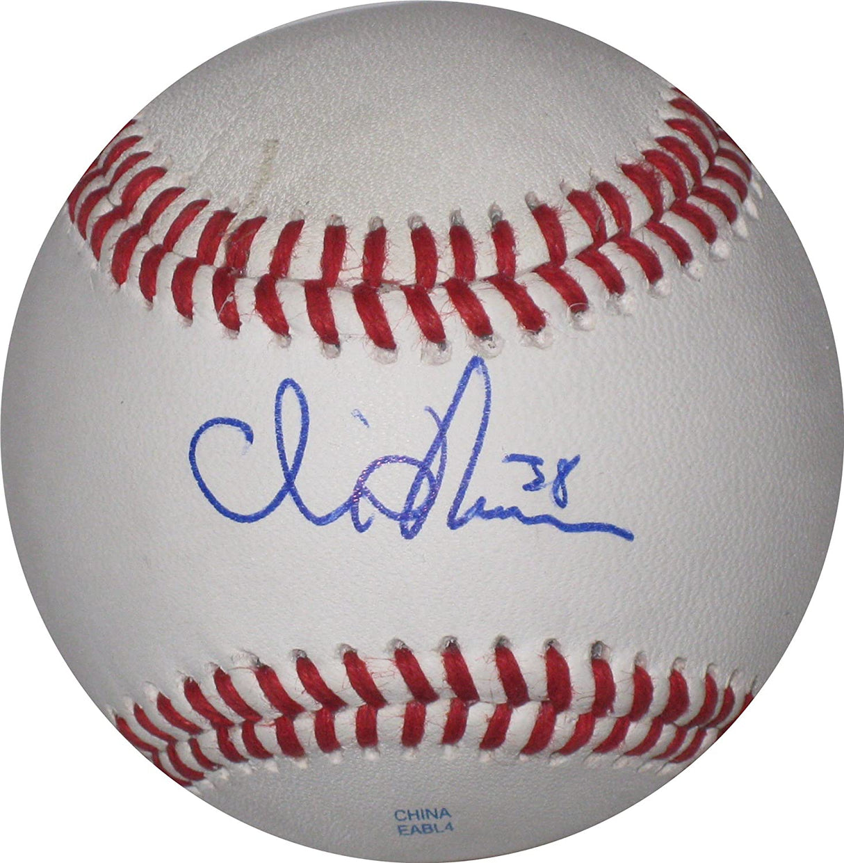 Chris Narveson Brewers Marlins Cardinals signed autographed baseball COA proof