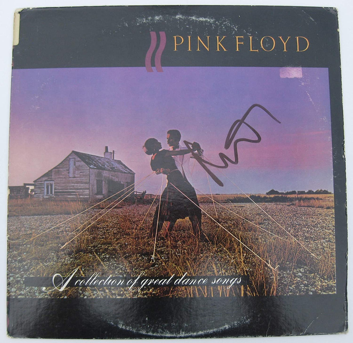 Nick Mason signed Pink Floyd Collection of Dance songs album proof Beckett COA STAR