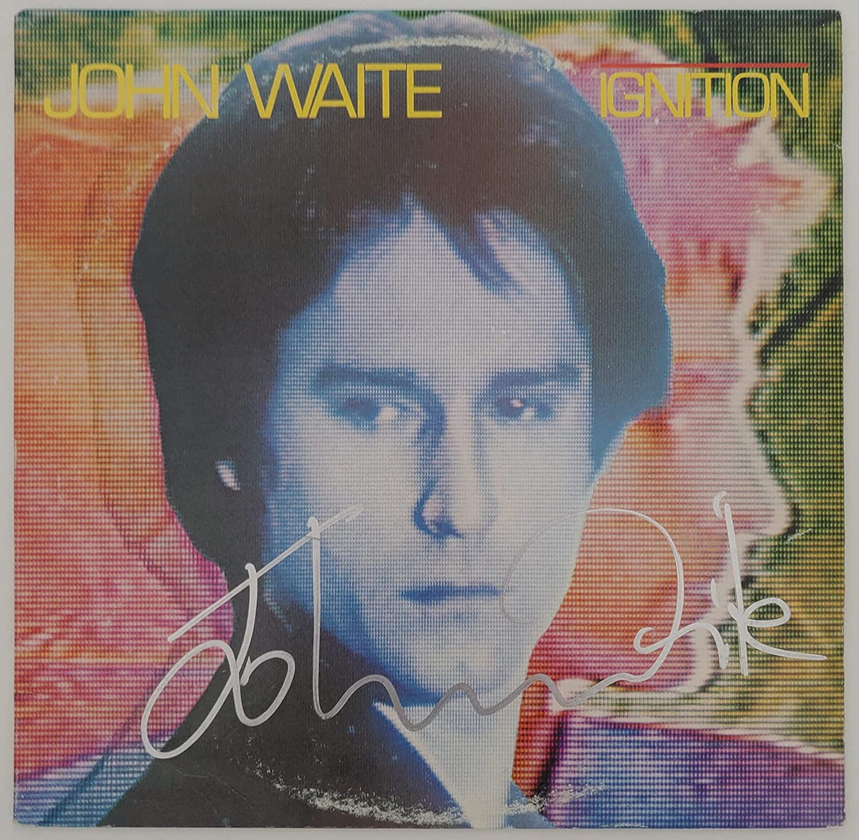 John Waite signed autographed Ignition album vinyl record proof Beckett COA STAR