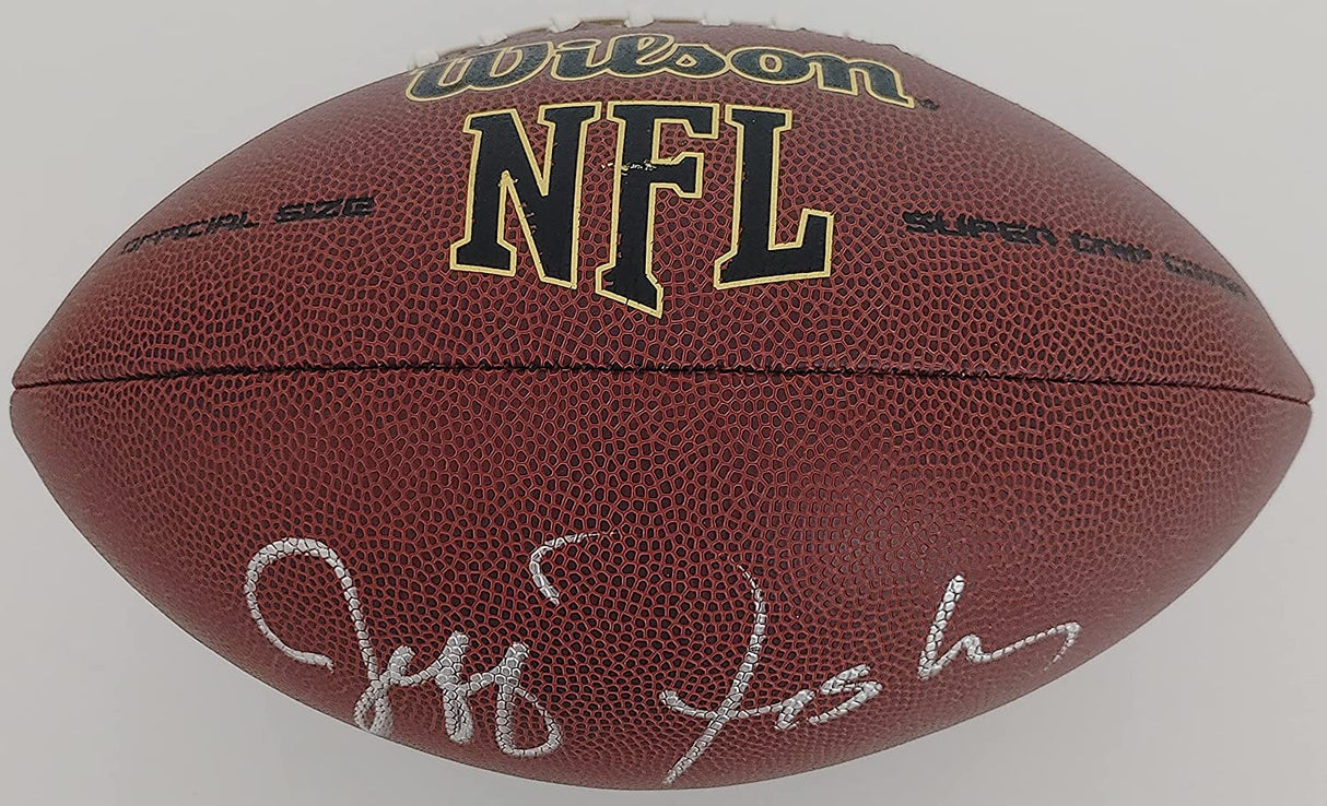 Jeff Fisher Tennessee Titans USC Trojans signed autographed NFL football proof