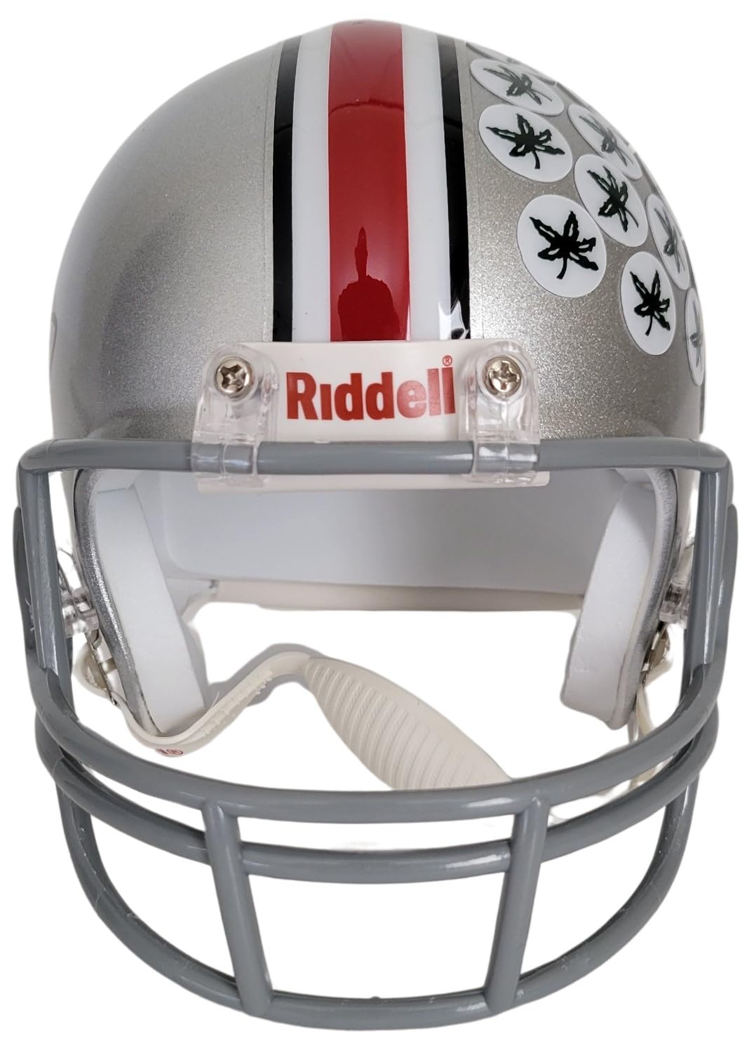 Emeka Egbuka signed Ohio State mini football helmet proof Beckett COA