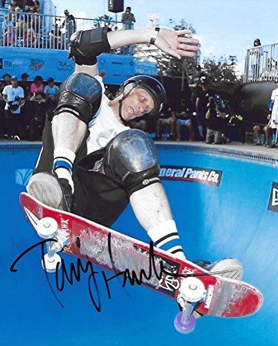 Tony Hawk, Skateboarder, Signed, Autographed, 8X10 Photo, A COA with the Proof Photo of Tony Signing Will Be Included