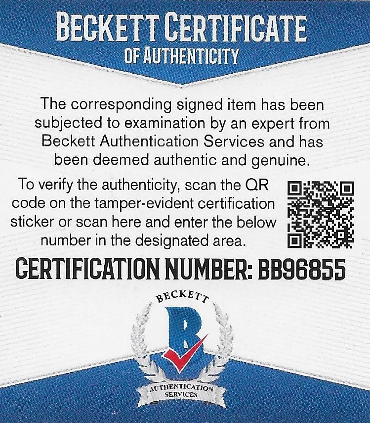 Emeka Egbuka signed Ohio State mini football helmet proof Beckett COA