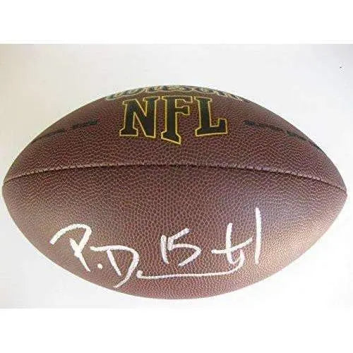 Phillip Dorsett Indianapolis Colts, Miami, Signed, Autographed, NFL Football , a COA with the Proof Photo of Phillip Signing Will Be Inlcuded