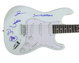 Switchfoot Band Signed Full Size Electric Guitar Proof Autographed Jon Foreman Tim Forman Chad Foreman Jerome Fontamillas Coast to Coast Collectibles Memorabilia