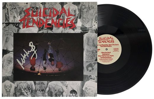 Mike Muir Signed Suicidal Tendencies Album COA Proof Autographed Vinyl
