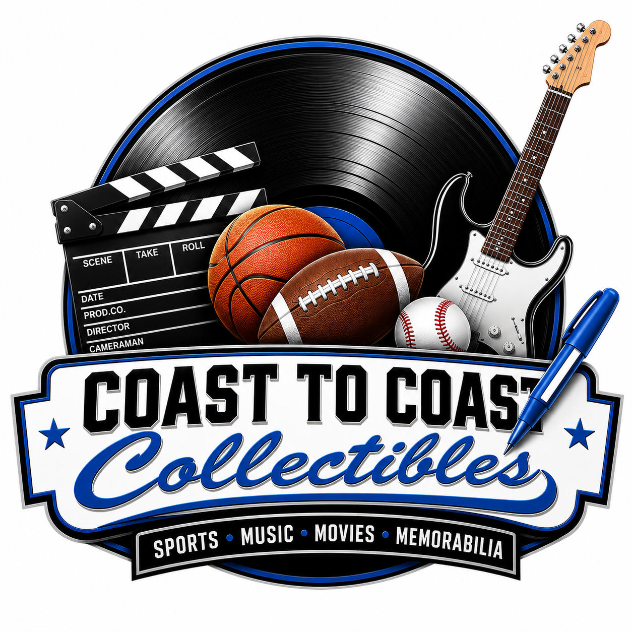 Coast to Coast Collectibles Memorabilia logo