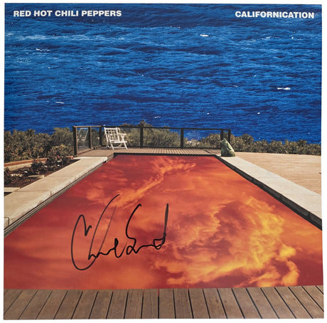 Chad Smith Signed Red Hot Chili Pepper Californication Album COA Proof