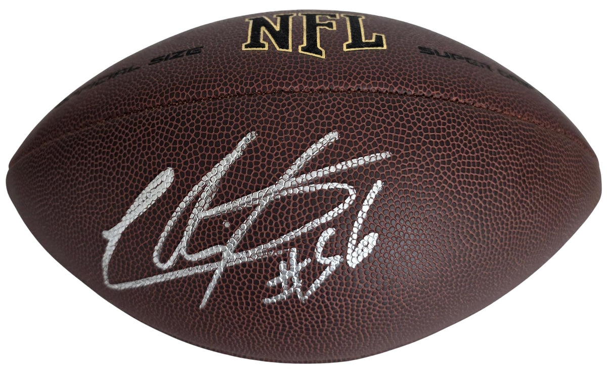 Lavar Arrington Signed Football COA Proof Autographed Penn State Washington