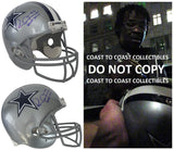 Michael Irvin Signed Dallas Cowboys Full Size Helmet COA Exact Proof Autographed Playmaker