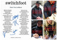 Switchfoot Band Signed Dare You To Move Lyrics Sheet COA Proof Autographed Jon Foreman Tim Forman Chad Foreman Jerome Fontamillas