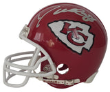 Dante Hall Signed Kansas City Chiefs Mini Football Helmet COA Proof Autographed KC Chiefs