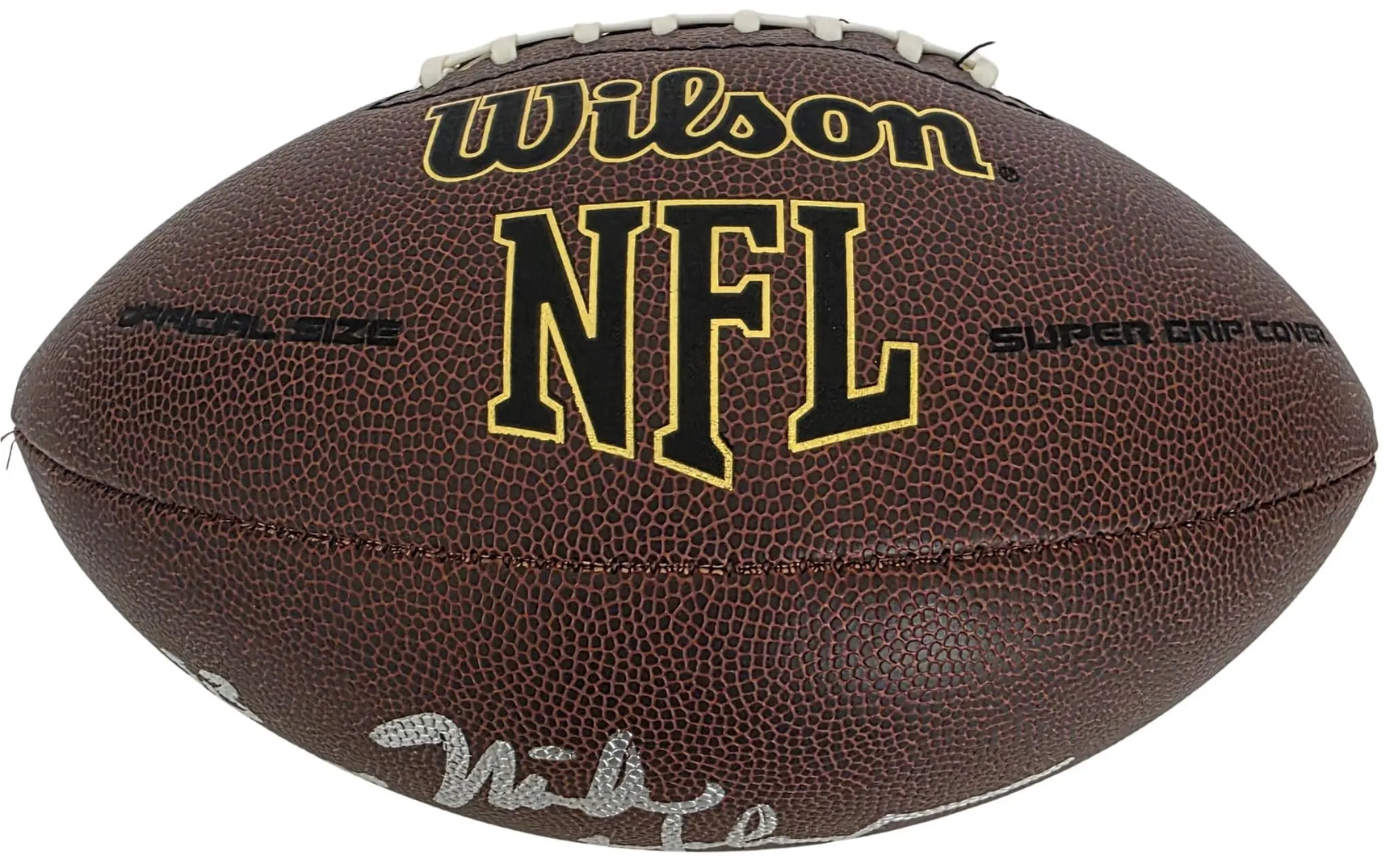 Mike Holmgren Signed Football Proof Beckett COA Seattle Seahawks Green Bay Packers