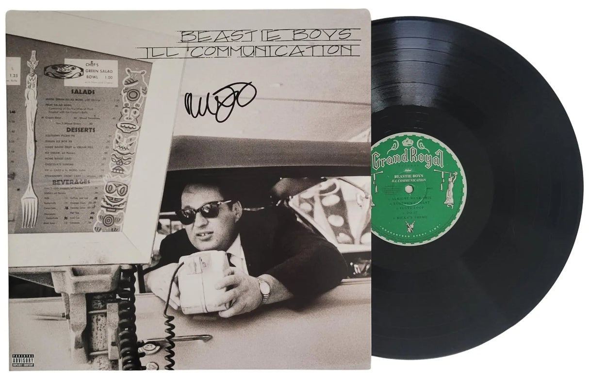 Mike Diamond Signed Ill Communication Album Proof COA Autographed Beastie Boys Vinyl Record