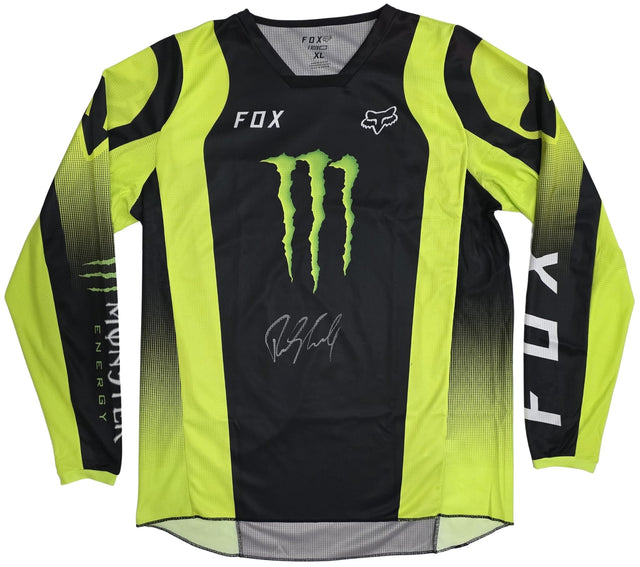 Ricky Carmichael Signed Monster Jersey Proof Autographed Supercross Motocross Rider