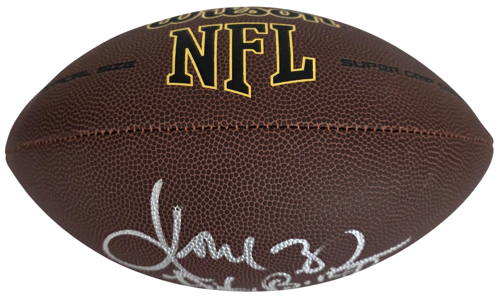 Jamal Anderson Signed Football COA Proof Autographed Atlanta Falcons Dirty Bird