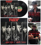 Stephen Pearcy Warren DeMartini Signed Ratt Dancing Undercover Album COA Proof Autographed