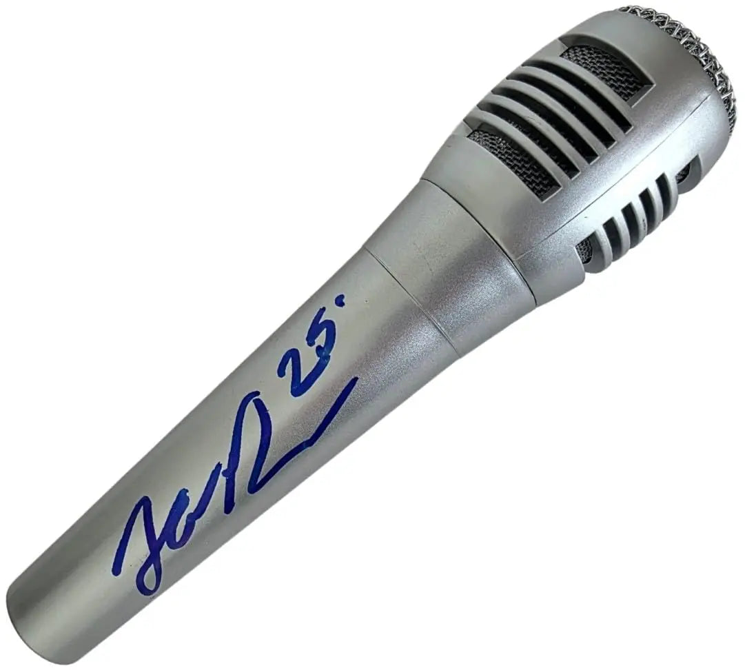 LaRussell Rapper Signed Microphone COA Exact Proof Autographed Mic Hip Hop