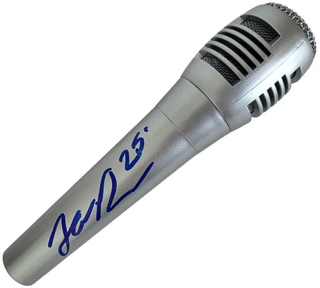 LaRussell Rapper Signed Microphone COA Exact Proof Autographed Mic Hip Hop