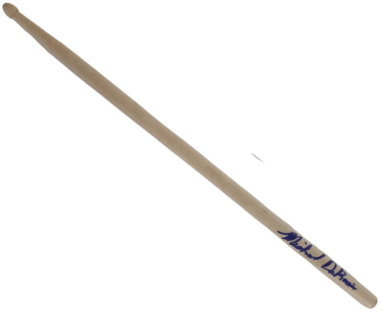 Michael Derosier Heart Drummer Signed Drumstick COA Exact Proof Autographed
