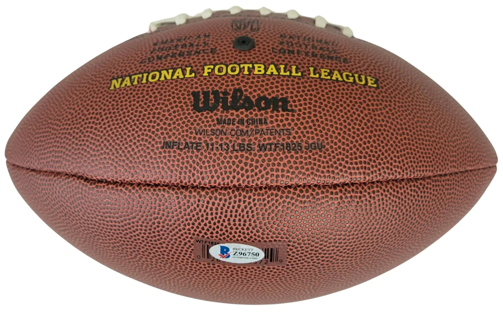 DeMarcus Ware Signed Football Proof Beckett COA Dallas Cowboys Denver Broncos Autographed