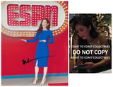 Mina Kimes Espn Journalist signed 8x10 photo exact proof COA autographed Star