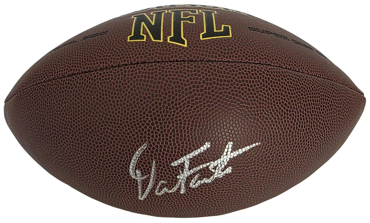 Dan Fouts Signed Football Proof COA San Diego Chargers Oregon Ducks Autographed