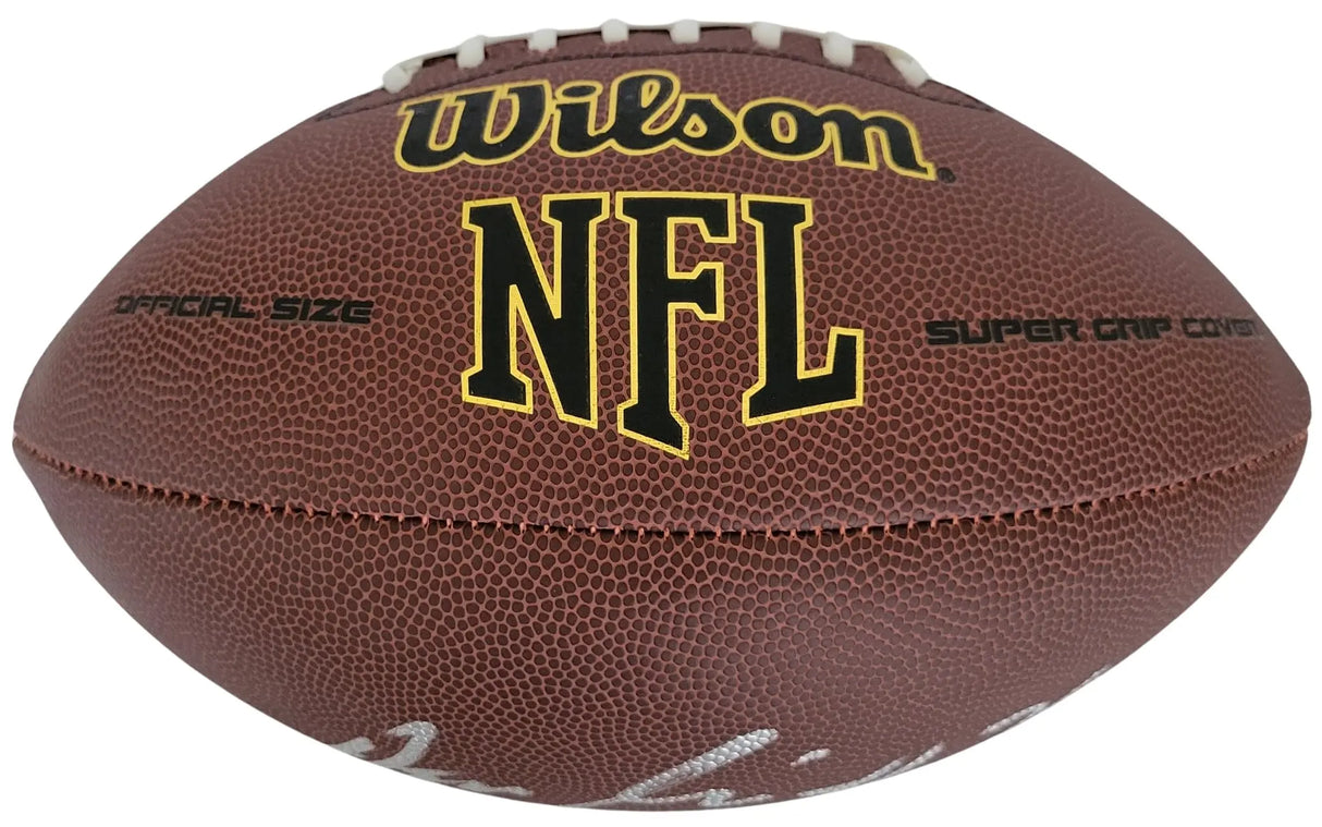 Antonio Gibson Signed Football COA Autographed New England Patriots Washington