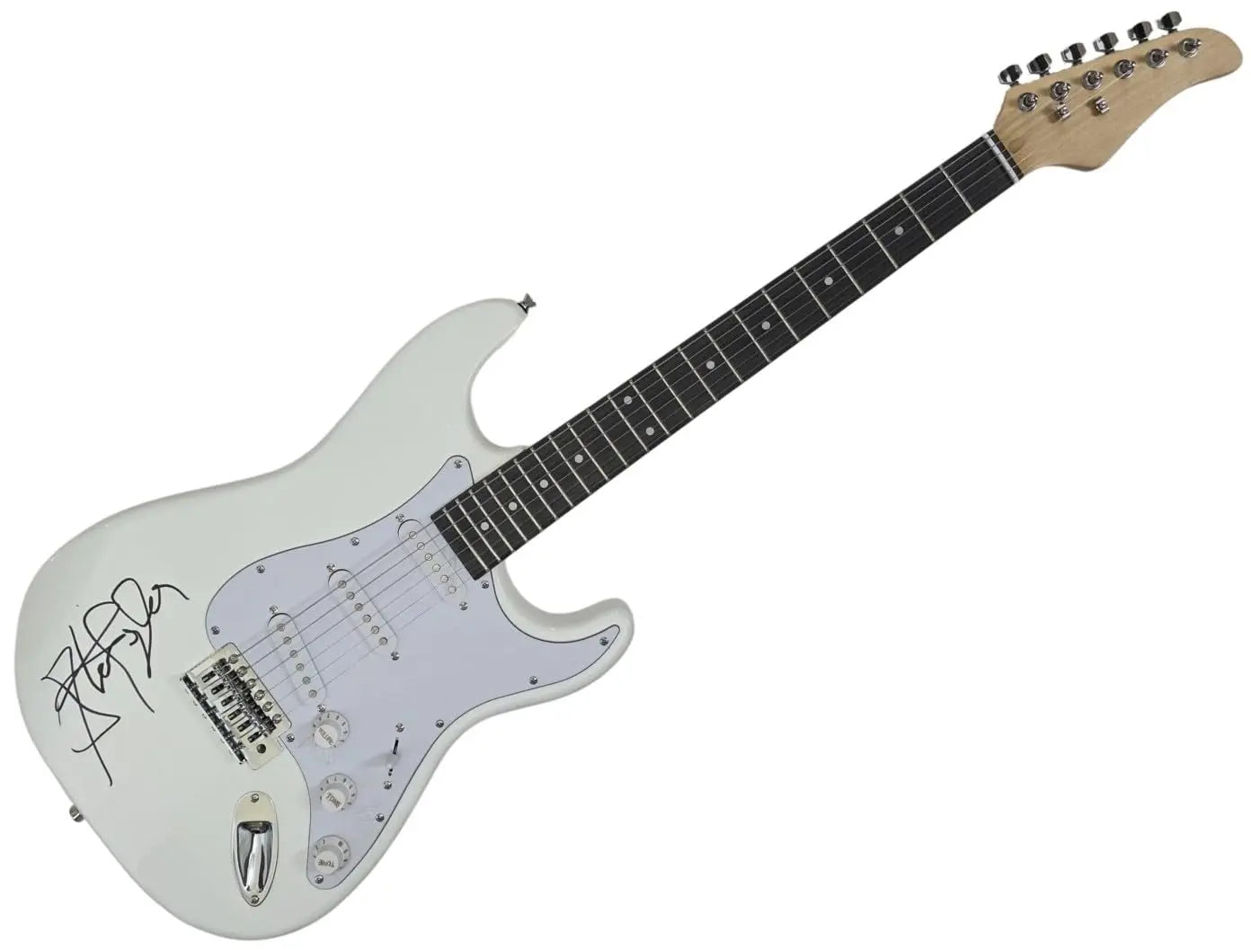 Steven Tyler Signed Electric Guitar COA Exact Proof Autographed Aerosmith Singer