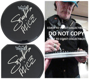 Sean Kinney Signed Remo Drumhead COA Proof Autographed Alice in Chains Drummer