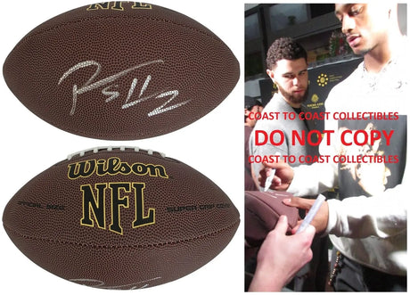 Patrick Surtain Signed Football COA Autographed Denver Broncos Alabama