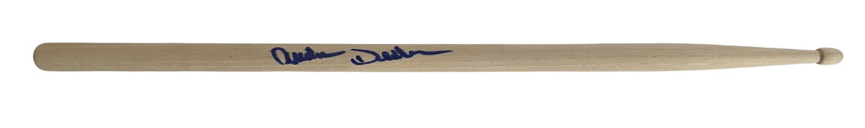 Audie Desbrow Great White Drummer Signed Drumstick COA Exact Proof Autographed