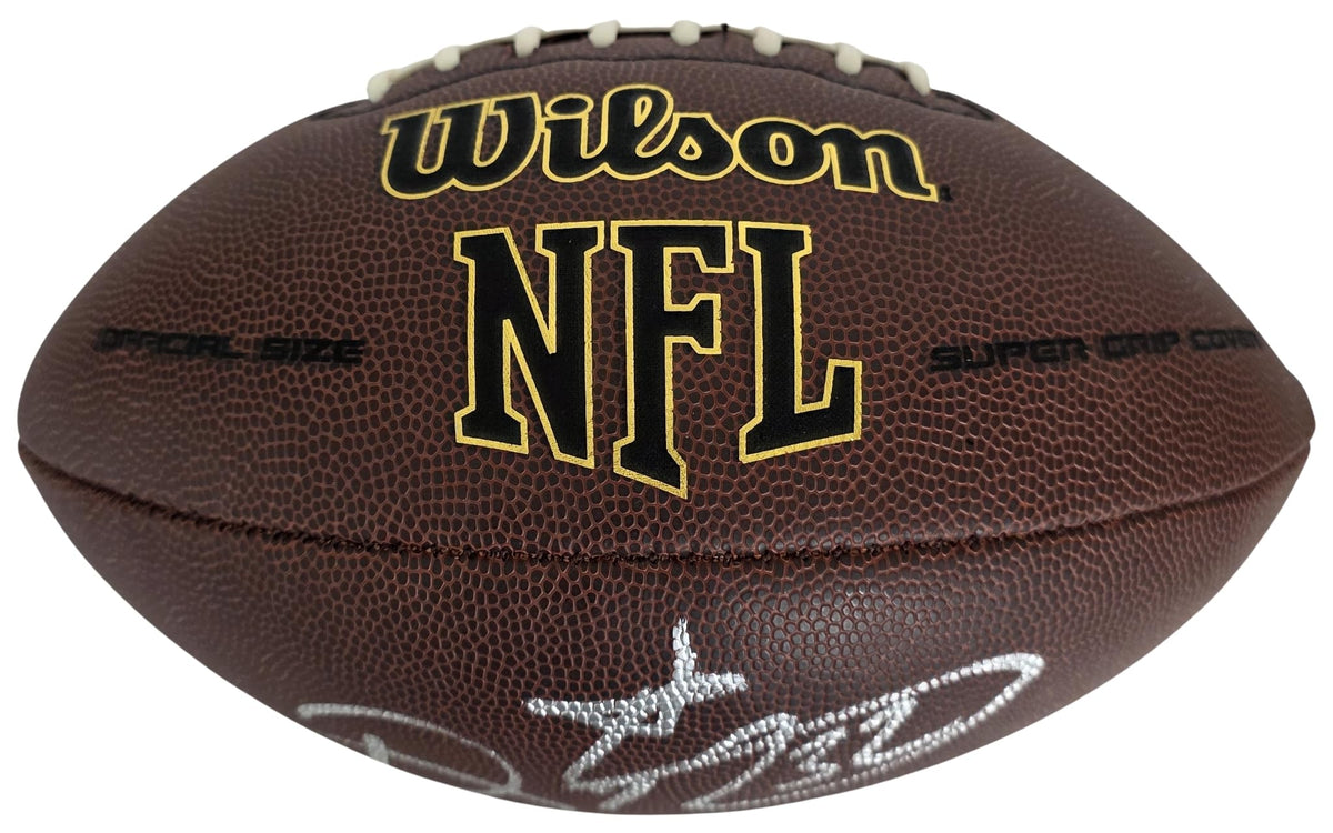 Ricky Watters Signed Football Proof COA Beckett 49ers Seahawks Eagles Notre Dame