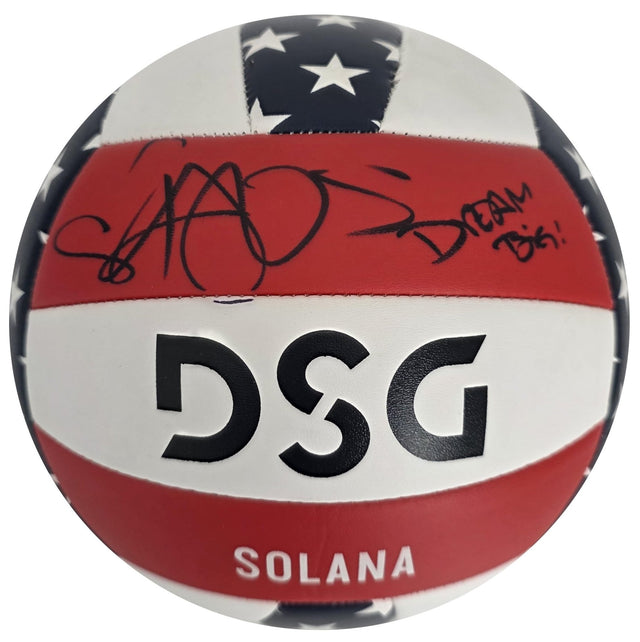 Kerri Walsh Jennings Signed USA Beach Volleyball Proof Autographed Olympic Gold. GOAT