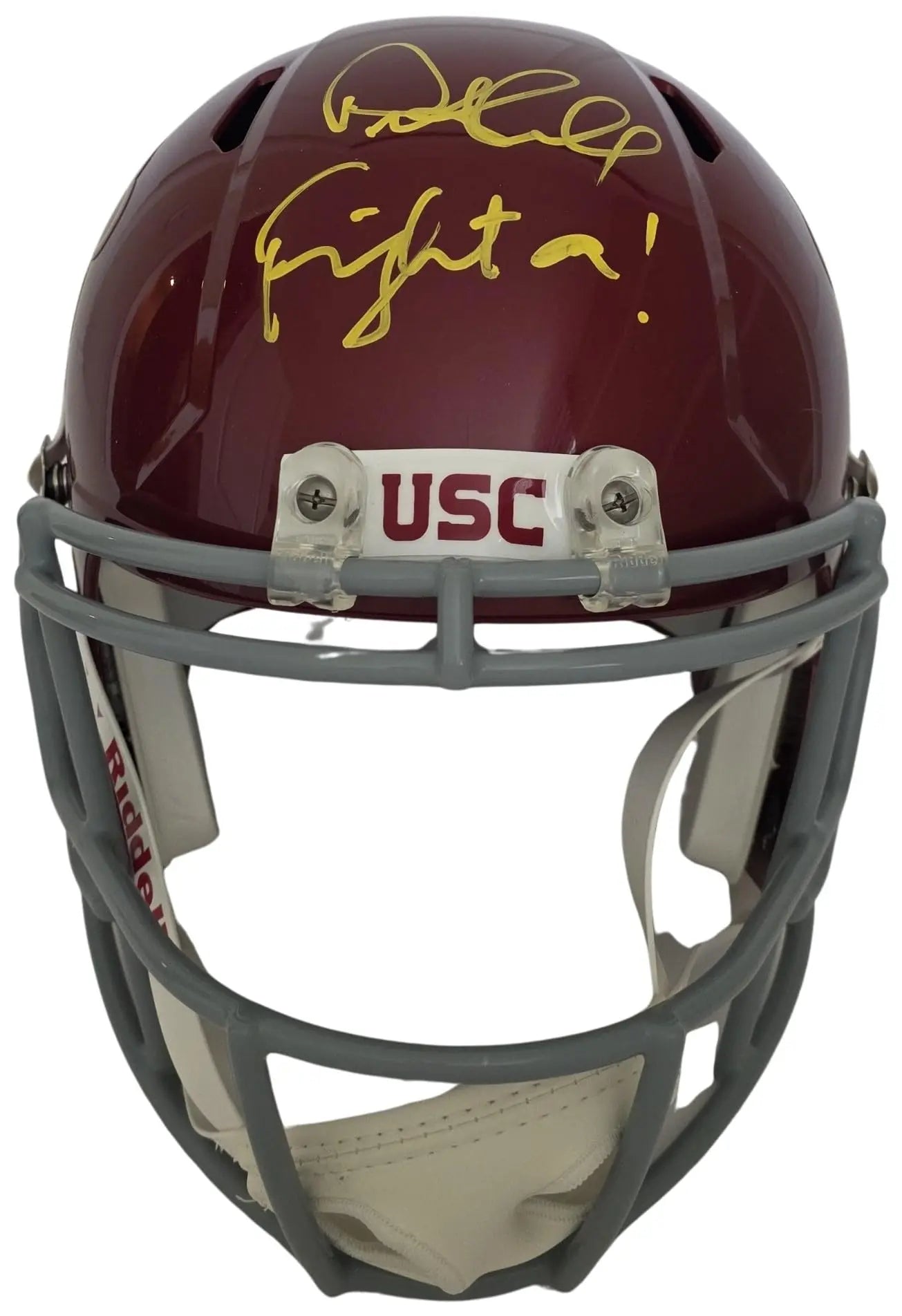 Pete Carroll Signed USC Trojans Full Size Football Helmet COA Proof Autographed USC